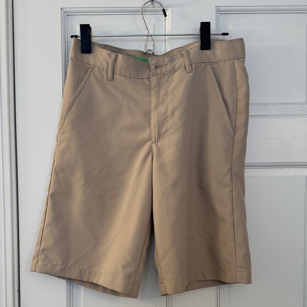 Boys Izod Performance Khaki Shorts